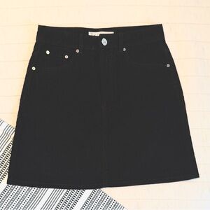 Classic Burgundy Corduroy Skirt